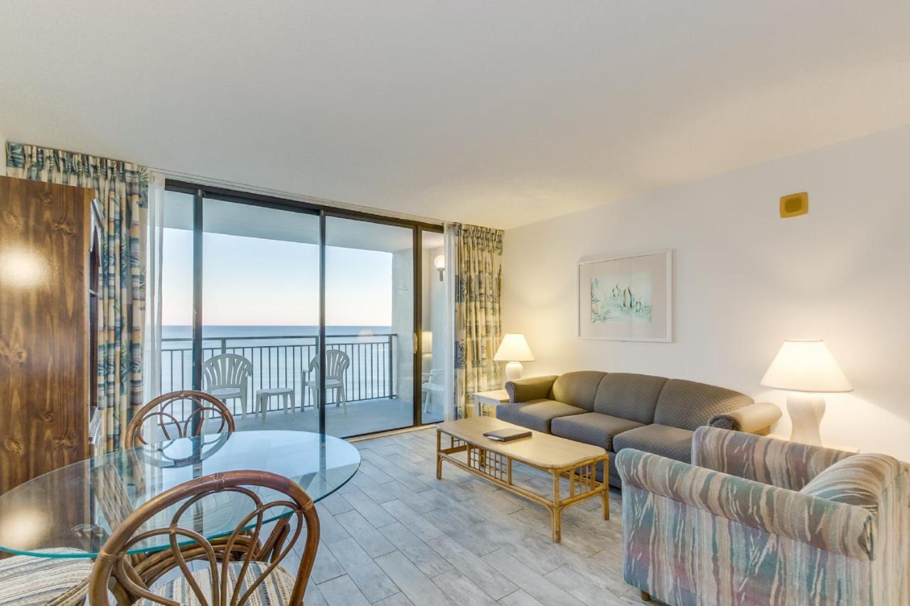 Scenic Views From The Balcony At Ocean Forest Plaza Condos Myrtle Beach Eksteriør billede
